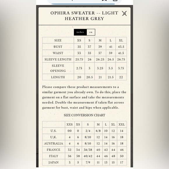 DOEN Ophira Heather Gray Knit | NEW with tags | size XS - Picture 6 of 6